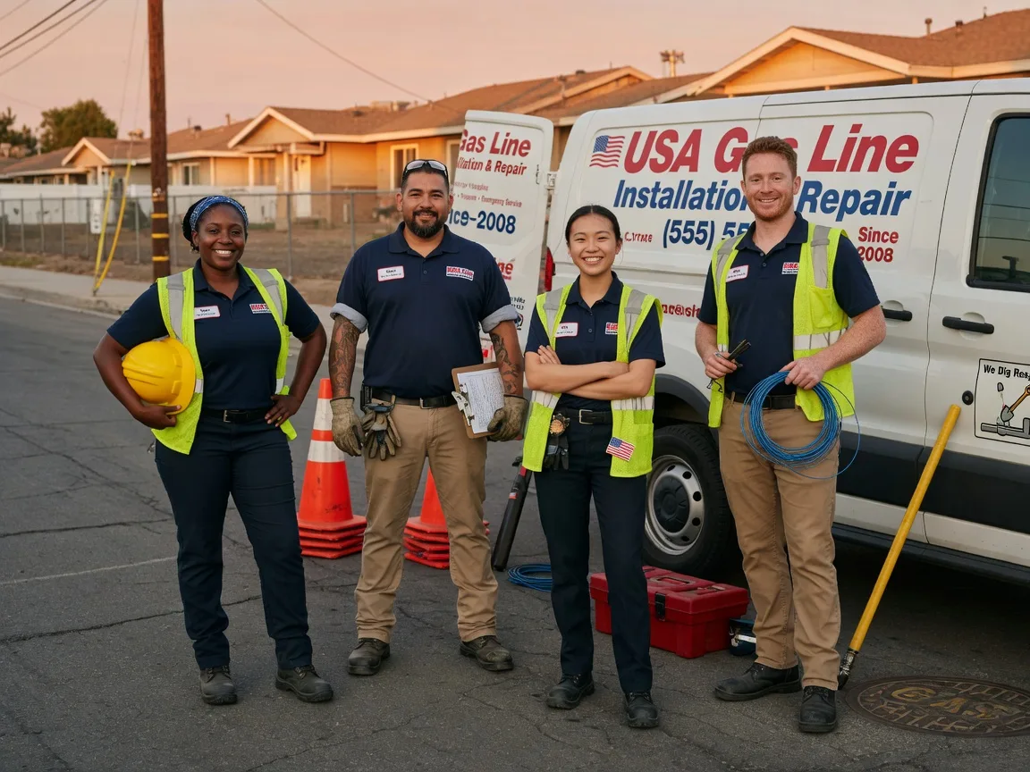Gas Line Installation company in Schlater, MS